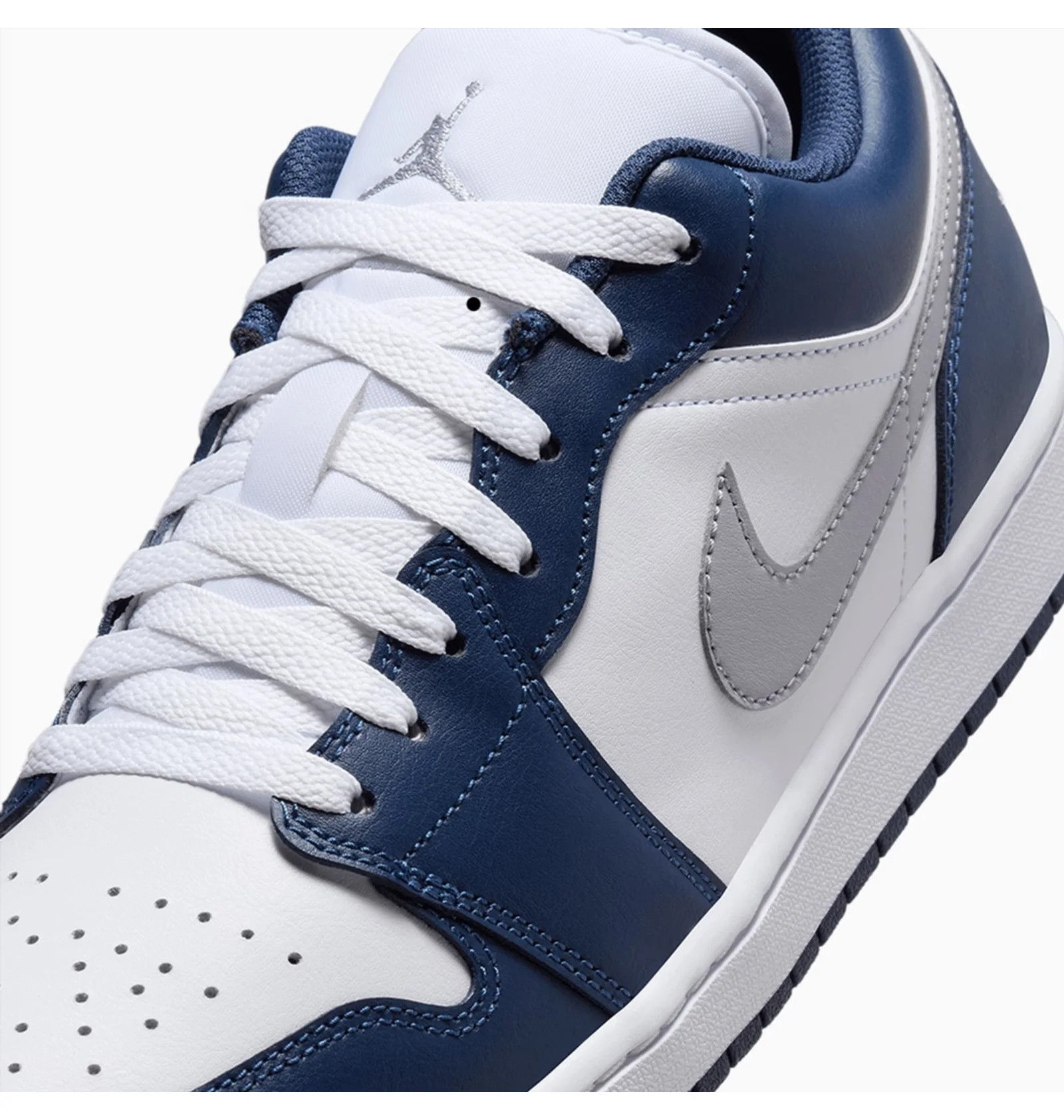 ᐉ Кросівки чоловічі Air Jordan 1 Low Midnight Navy Blue/White