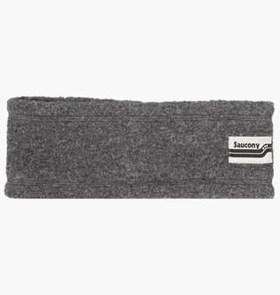 Повязка на голову Saucony Rested Sherpa Headband Grey 900031-BKH