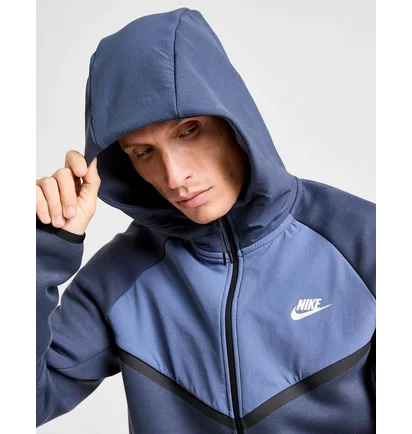 Толстовка чоловіча Nike Tech Fleece Blue IH4302-437