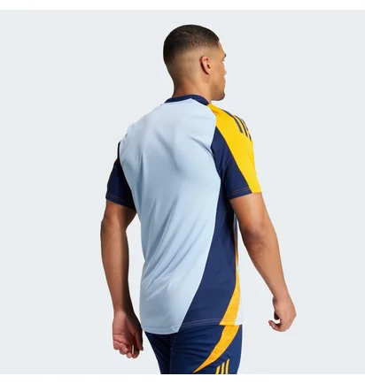 Футболка мужская Adidas Real Madrid Tiro 24 Competition Training Light Blue/Yellow IT5125