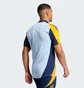 Футболка мужская Adidas Real Madrid Tiro 24 Competition Training Light Blue/Yellow IT5125