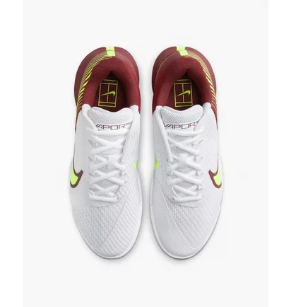 Кроссовки унисекс Nike Nikecourt Air Zoom Vapor Pro 2 Hard Court Tennis Shoes White/Bordo DR6191-104