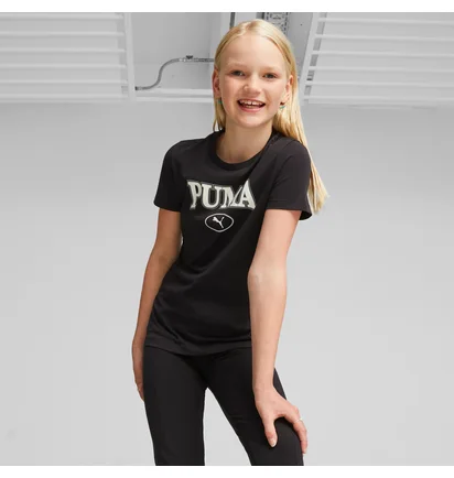 Футболка дитяча Puma Squad Youth Graphic Tee Black 676441-01