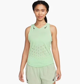 Майка жіноча Nike Aeroswift Dri-Fit Adv Running Singlet Green FN2504-376