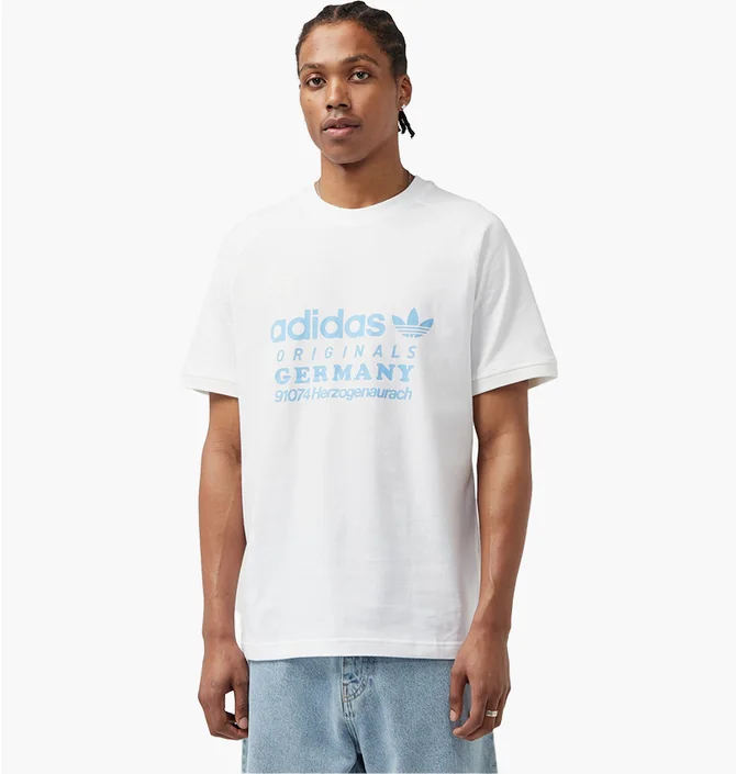 ᐉ Футболка чоловіча Adidas Originals Retro Graphic T-Shirt White