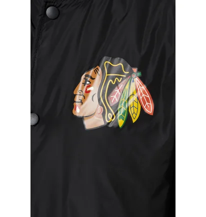 Бомбер мужской 47 Brand Nhl Chicago Blackhawks Core Po Black 570568JK-FS