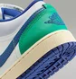 Кроссовки детские Air Jordan 1 Low Big Kids Blue/Green 553560-147