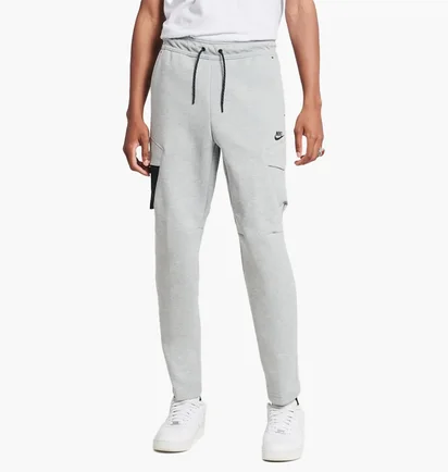 Штаны мужские Nike M Nsw Tch Flc Utility Pant Grey Dm6453-063