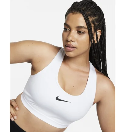 Топ женский Nike Swoosh High Support White DX6815-100