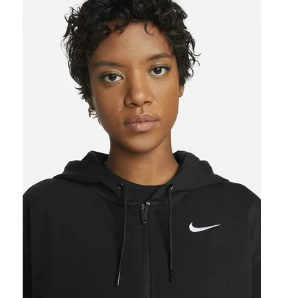 Толстовка жіноча Nike W Nsw Jrsy Os Fz Hoodie Black DM6415-010