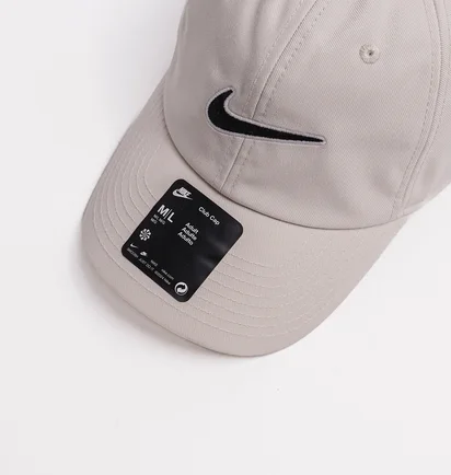Кепка унісекс Nike Club Cap U Cb Swsh L White FB5369-072