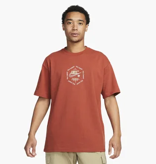 Футболка мужская Nike T-Shirt Max90 Sportswear Orange FD1305-832