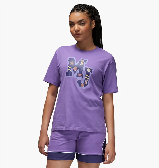 Футболка жіноча Air Jordan T-Shirt Violet FB5195-542