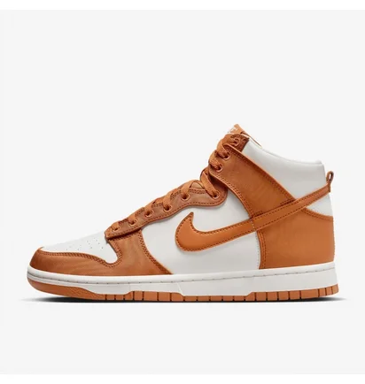 Кроссовки мужские Nike Sportswear Dunk High Retro Se White/Orange DV7223-800