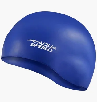 Шапочка для плавания Aqua speed Mono 6189 Blue 111-01