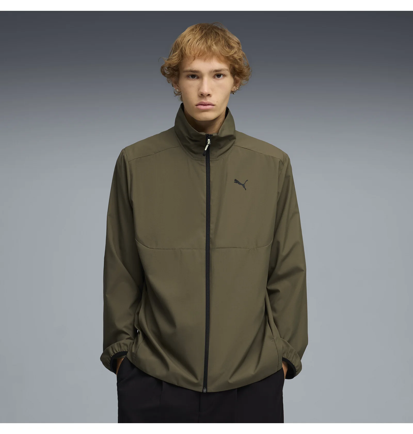 ᐉ Олімпійка чоловіча Puma Tech Woven Track Olive 692184-81