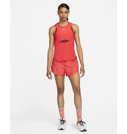 Майка женская Nike Air Dri-Fit WomenS Running Tank Orange DQ6131-696