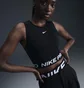 Топ женский Nike Pro Dri-Fit Cropped Tank Top Black FZ3615-010
