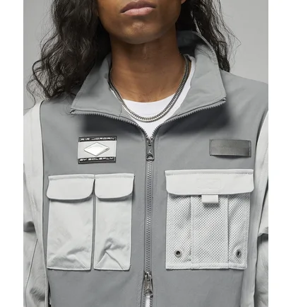 Куртка чоловіча Air Jordan X Solefly Jacket Grey Dv7515-077