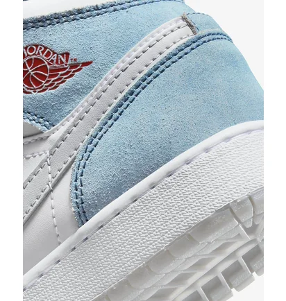 Кросівки дитячі Air Jordan 1 Mid Gs Light Blue/White Dr6235-401