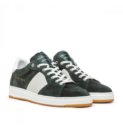 Кроссовки унисекс Filling Pieces Court Strata Green/White 89128871926