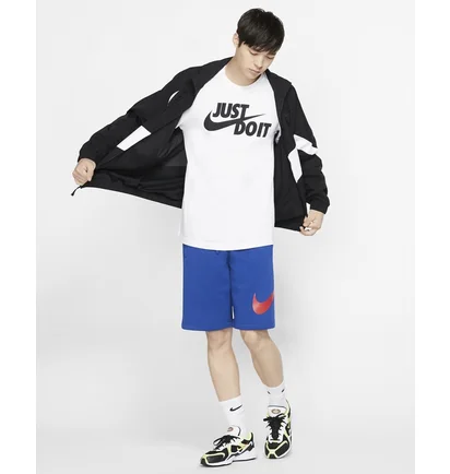 Футболка чоловіча Nike M Nsw Tee Just Do It Swoosh White AR5006-100
