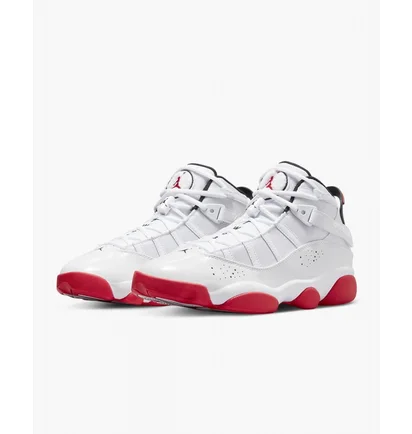 Кроссовки мужские Air Jordan 6 Rings MenS Shoes White 322992-160