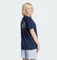 Футболка жіноча Adidas Watermark Graphic Tee Blue IU2488