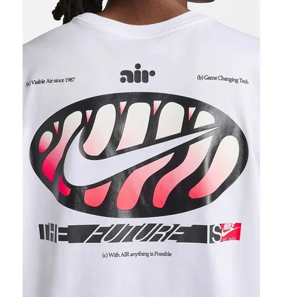 Футболка унисекс Nike T-Shirt Sportswear White FQ3756-100
