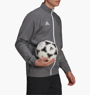 Олимпийка мужская Adidas Jacket Ent22 Pre Jkt Grey H57535