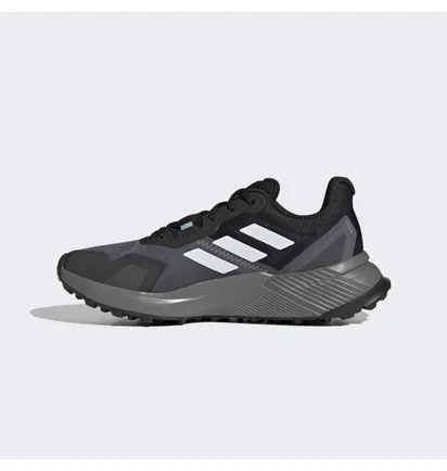 Кроссовки женские Adidas Terrex Soulstride Trail Running Shoes Black/Grey Fy9256