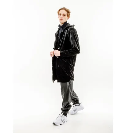 Пальто жіноче Rains Jackets Black 1834-VELVETBLACK