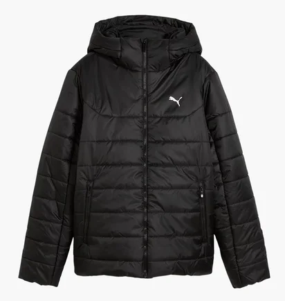 Куртка женская Puma Ess Hooded Padded Black 685231-01