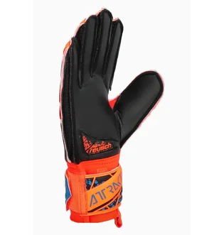 Перчатки вратарские детские Reusch Attrakt Silver Junior Orange/Black 5472215-2211