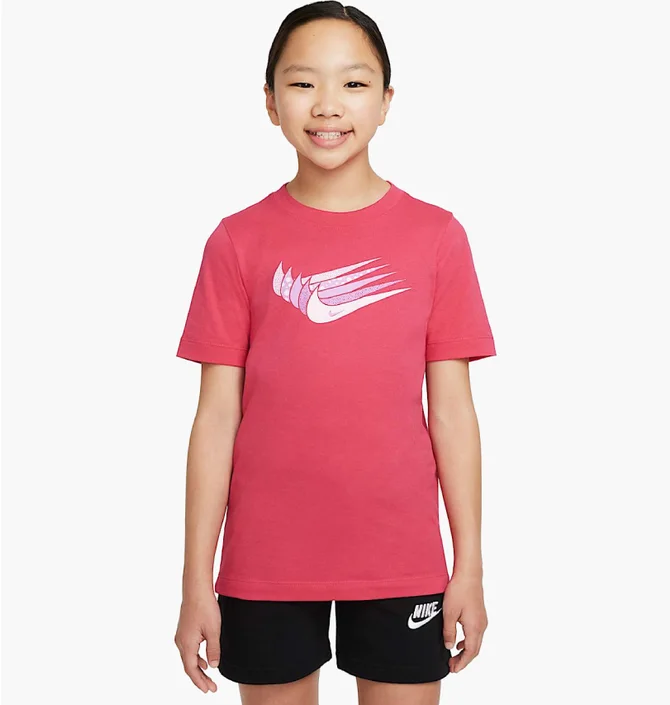 Футболка детская Nike Sportswear Tee Core Brandmark Pink DO1824-666