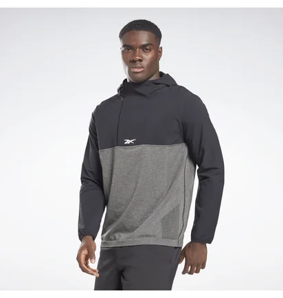 Худі чоловіче Reebok United By Fitness Myoknit Grey HA9077