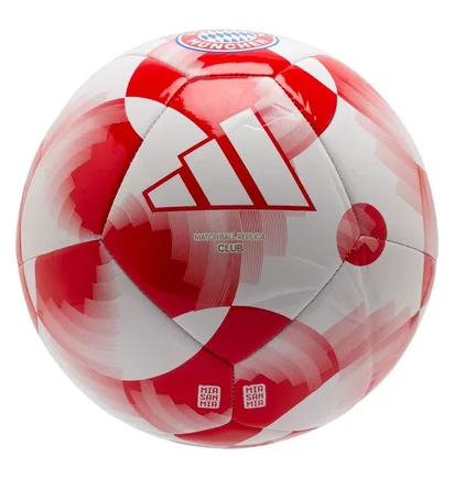 Футбольный мяч Adidas Bayern Munich Club White/Red JN7302