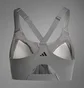 Топ жіночий Adidas Tlrd Impact Luxe High-Support Zip Bra Grey IT6656