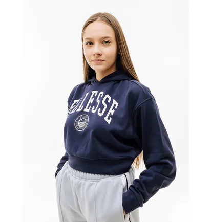 Худі жіноче Ellesse Rosarian Cropped Hoody Blue SGV20270-429