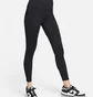 Леггинсы женские Nike One High-Waisted 7/8 Leggings With Pockets Black FN3241-010