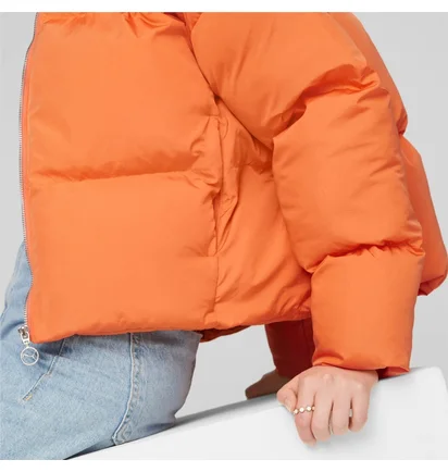 Пуховик жіночий Puma Classics Oversized Orange 621693-60