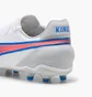 Бутсы унисекс Puma King Match Fg/Ag White 107863-02