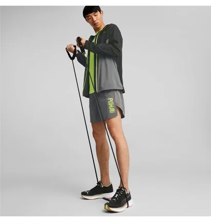 Куртка чоловіча Puma Reflective Printed Woven Running Jacket Grey/Black 522409-15