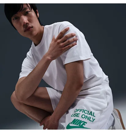 Шорти чоловічі Nike Nk Club Knit Short Official White IB8413-100