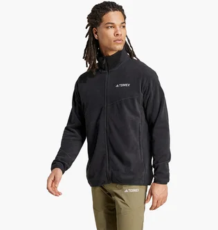 Кофта мужская Adidas Terrex Multi Full-Zip Fleece Black IZ3294