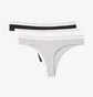 Трусики женские Lacoste Stretch Cotton String Briefs (3 шт) Multi 8F1341NUA
