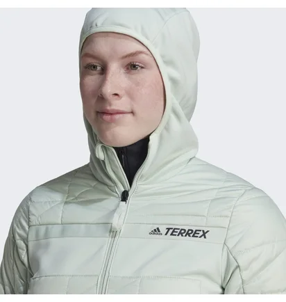 Куртка жіноча Adidas Terrex Multi Primegreen Hybrid Insulated Jacket Olive Hh9059