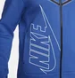 Толстовка чоловіча Nike Tech Fleece Hoodie Blue FJ5334-480