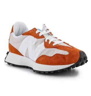 Кроссовки мужские New Balance 327 White/Orange U327LF