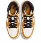 Кроссовки мужские Air Jordan 1 Retro High Og White/Yellow DZ5485-701